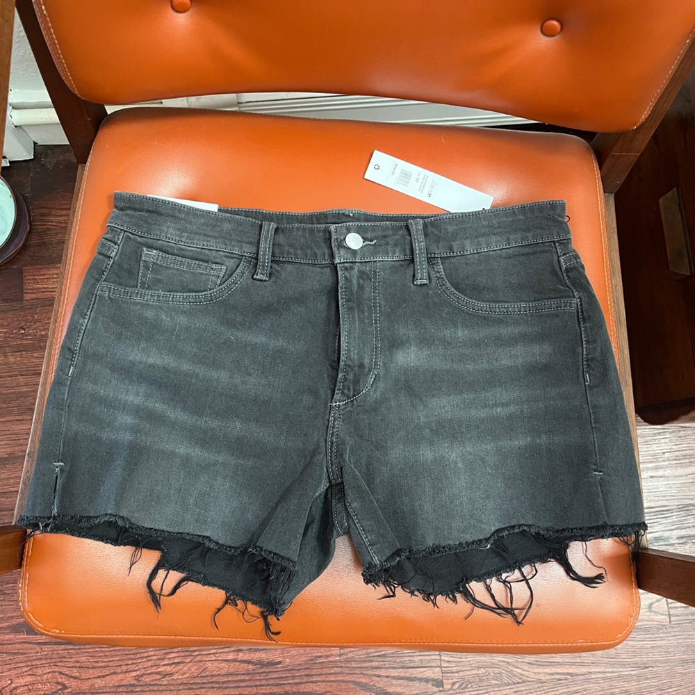 NWT Joe's Jeans Black Distressed Jean Shorts - The Ozzie